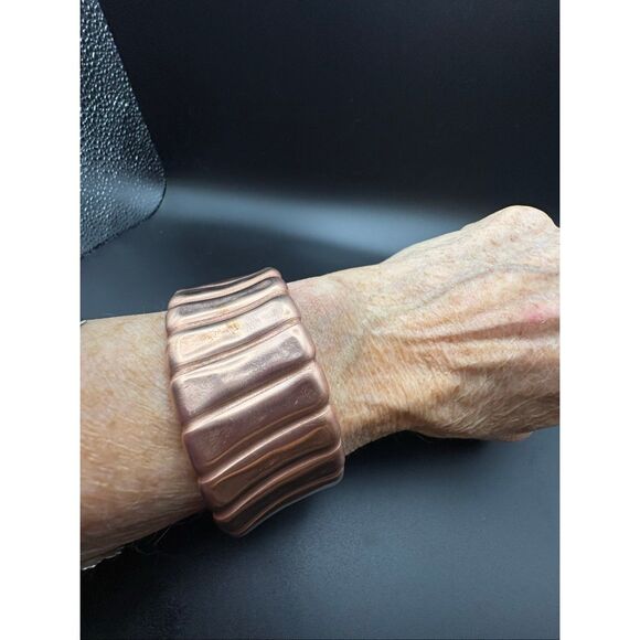 Copper Bracelet, NEW, Handmade, Reclaimed Copper, Cuff - Picture 5 of 7